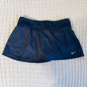 nike navy mini tennis golf skirt